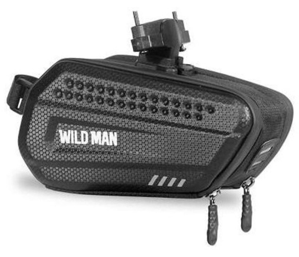 WildMan ES7 1.2L Uchwyt rowerowy sakwa pod siodełko czarna - 1355432 - zdjęcie